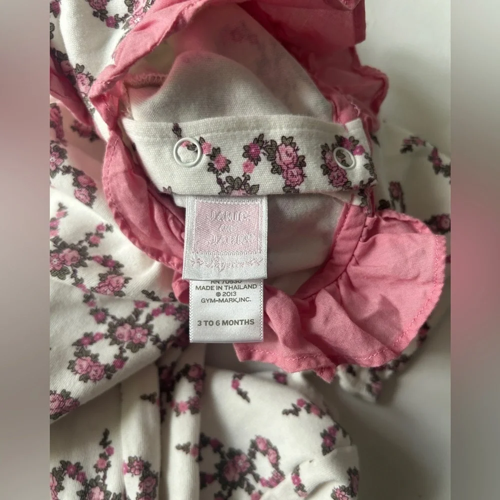 Janie and jack baby girl romper size 3-6 months